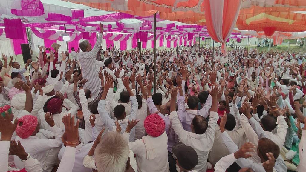 जनसेवा समिति देवली-उनियारा संयोजक डॉ. विक्रम सिंह गुर्जर के समर्थन में कार्यकर्ता सम्मेलन का आयोजन