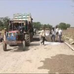 PWD अधिकारियों की मेहरबानी से सड़क का घटिया निर्माण, शिकायत के बाद भी अधिकारी नहीं दे रह ध्यान