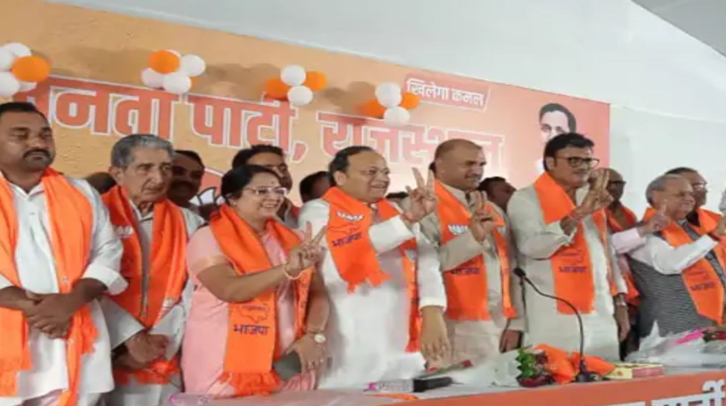 सचिन पायलट समर्थक ज्योति खंडेलवाल ने थामा बीजेपी का दामन