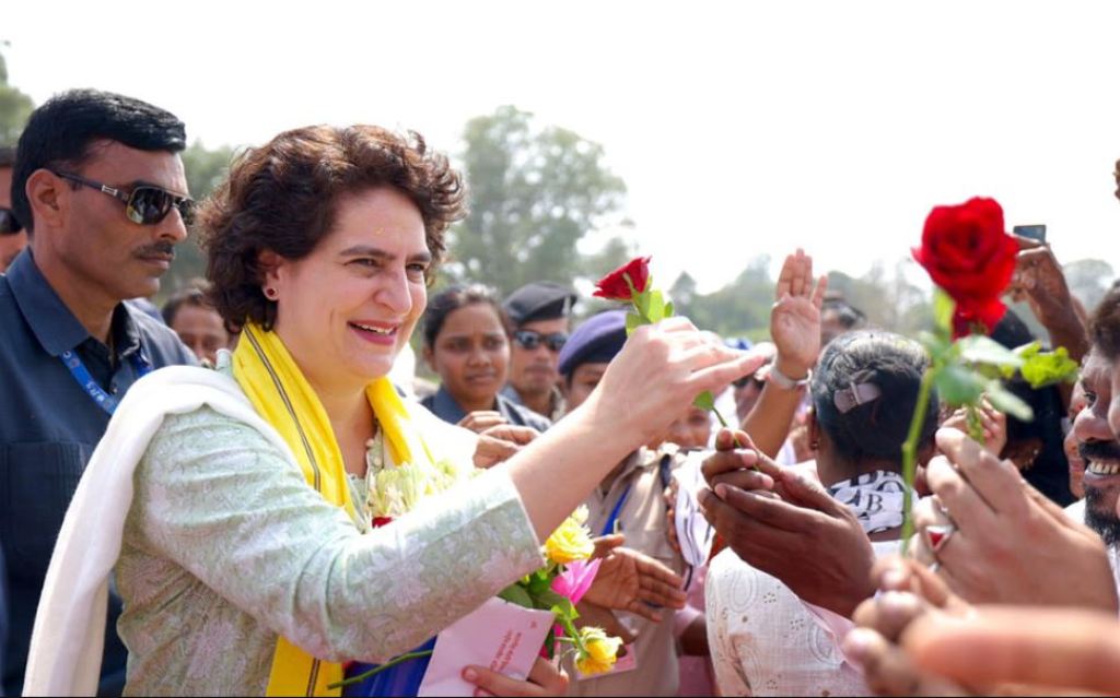 Priyanka Gandhi will corner the central government on the issue of ERCP, concluding the public awareness campaign