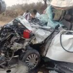 Five policemen of Khinvsar police station, who were going to Jhunjhunu on duty for PM Modi's meeting, died, 2 injured.