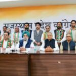 Big blow to BJP! Amin Pathan, close to Vasundhara Raje, joined hands with Congress in the presence of CM Gehlot.