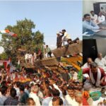 Bundi: Crowd gathered at the nomination rally of Congress candidate Harimohan Sharma, grand welcome at every step.