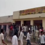 Booth capturing in Bharatpur, polling party ran away to save its life, supporters of candidates clashed