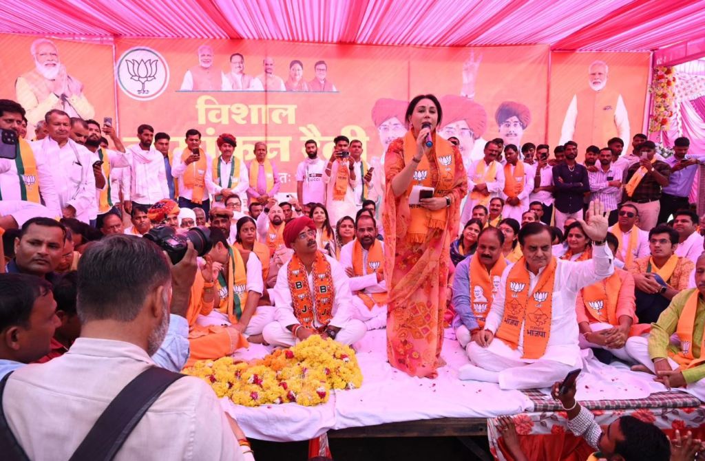 Lotus will bloom in Sawai Madhopur and Deoli-Uniara, Diya Kumari reached nomination for Meena-Bainsla