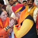 Before Modi's meeting, Birla celebrated Rajawat, supported BJP candidate Kalpana Devi, returned to BJP.
