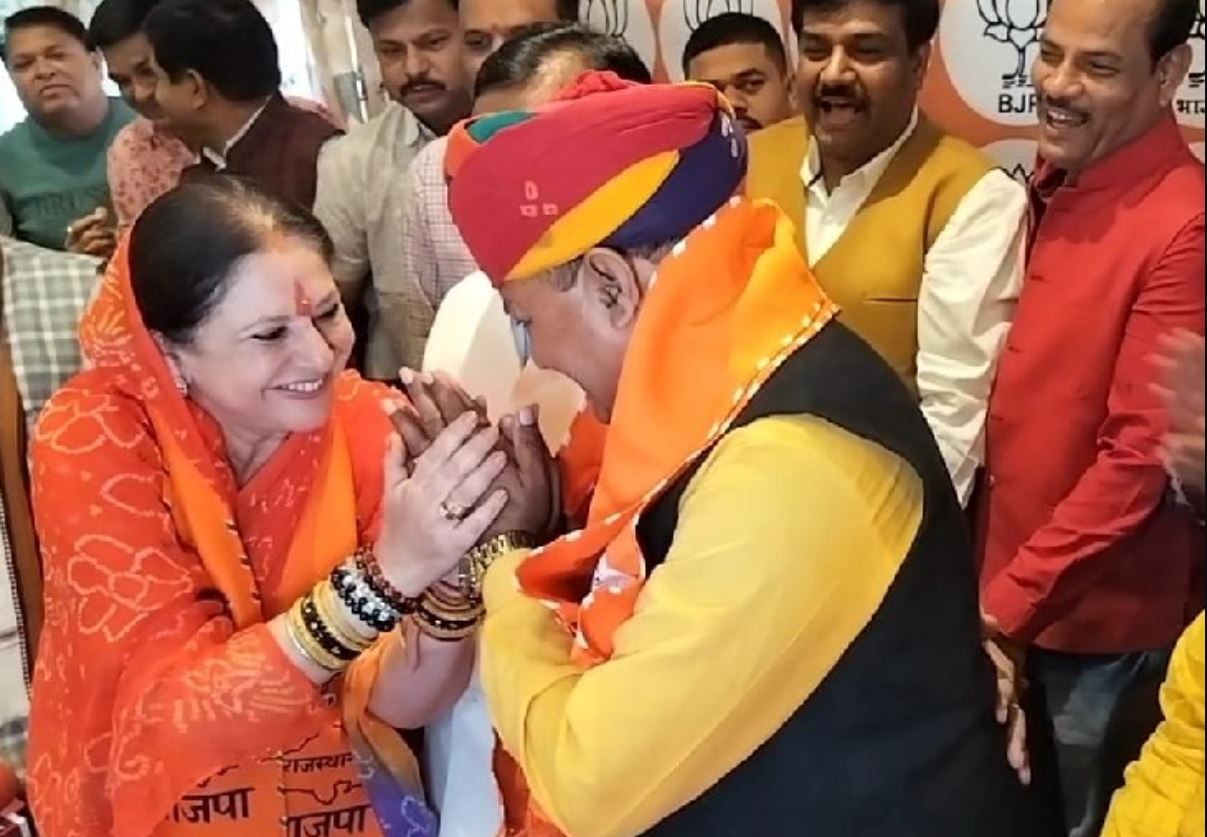 Before Modi's meeting, Birla celebrated Rajawat, supported BJP candidate Kalpana Devi, returned to BJP.