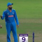 world cup 2023 - रोहित शर्मा ने DRS लेते वक्त कहे अपशब्द, देखे विडियो