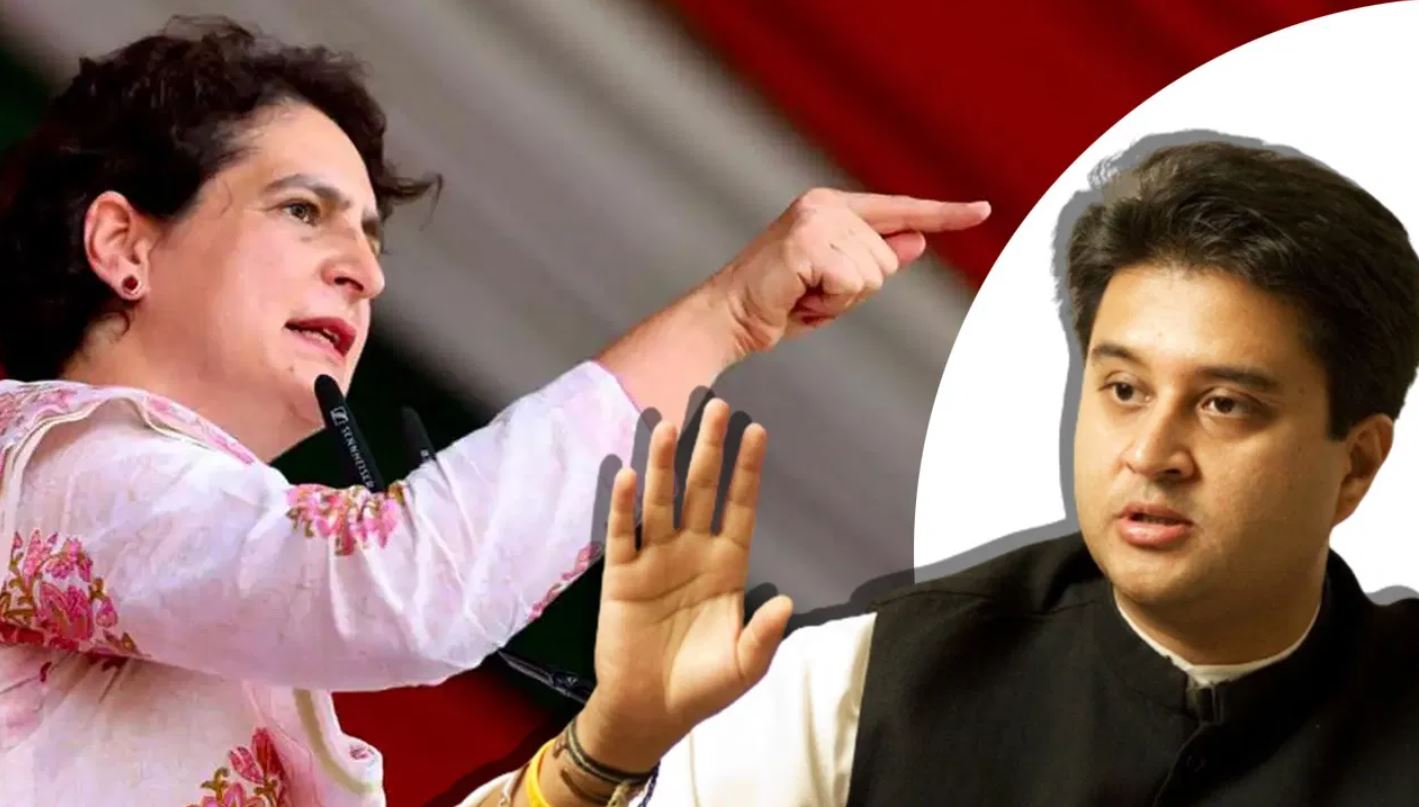 Priyanka Gandhi attacks Jyotiraditya Scindia, says, 'Small in height, but big in ego, wow brother wow...'