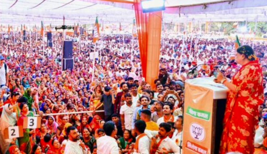 नामांकन से पहले झालावाड़ में वसुंधरा राजे बौली- अब रिटायरमेंट का समय आ गया है