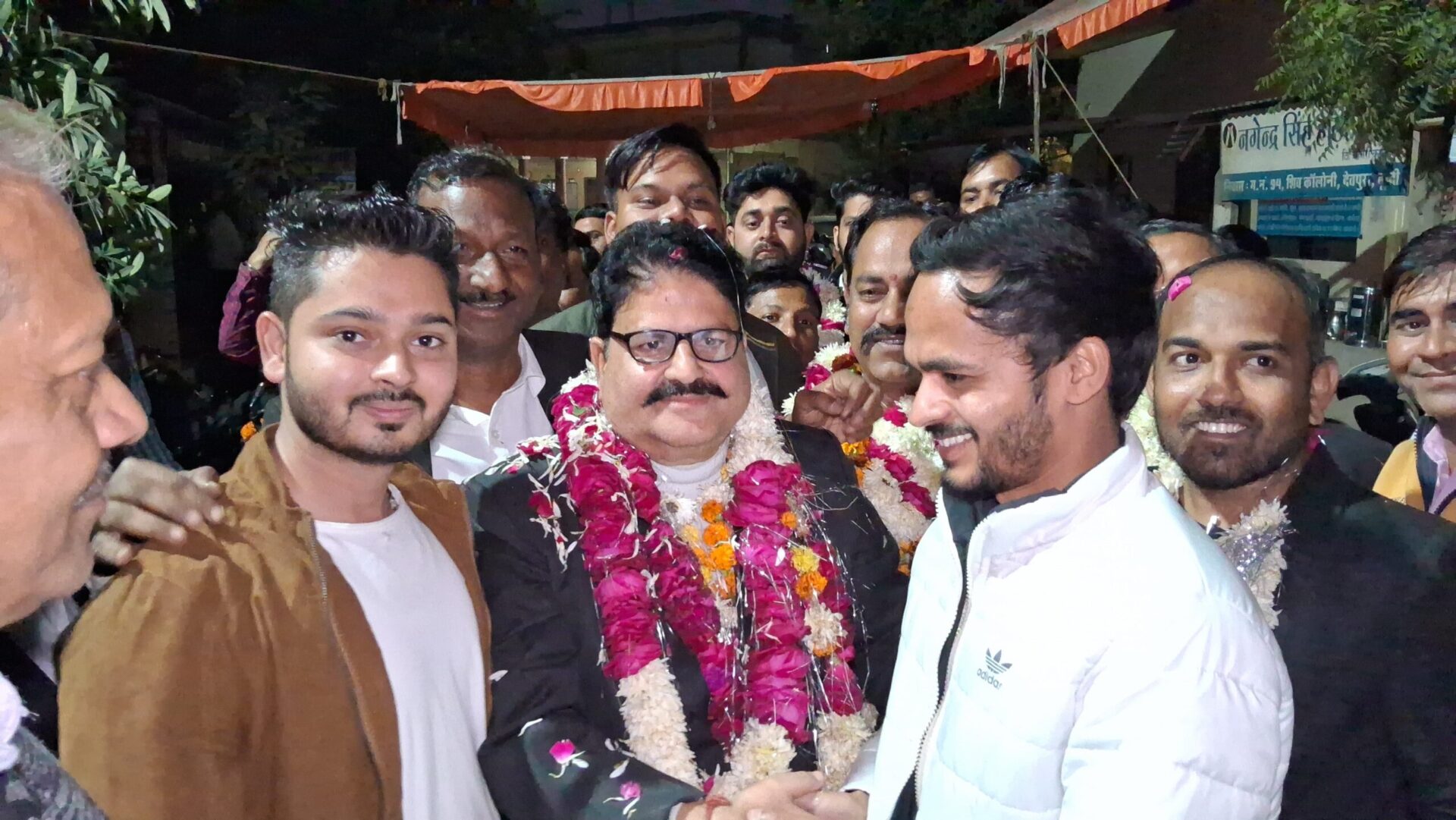 Chandrashekhar elected president, Narayan vice president, Sanjay secretary and Lathi treasurer of Advocate Council Bundi