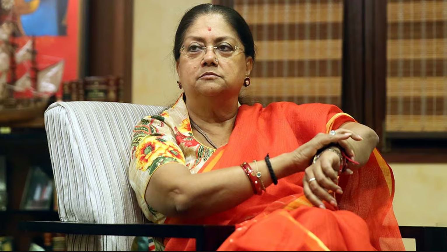 Called former CM Vasundhara Raje and will meet the leaders of the organization regarding the chair of Delhi and Rajasthan.
