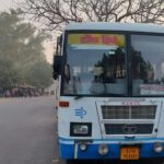Driver died of heart attack while driving roadways bus, operator averted a major accident by applying brakes, 15 passengers were on board