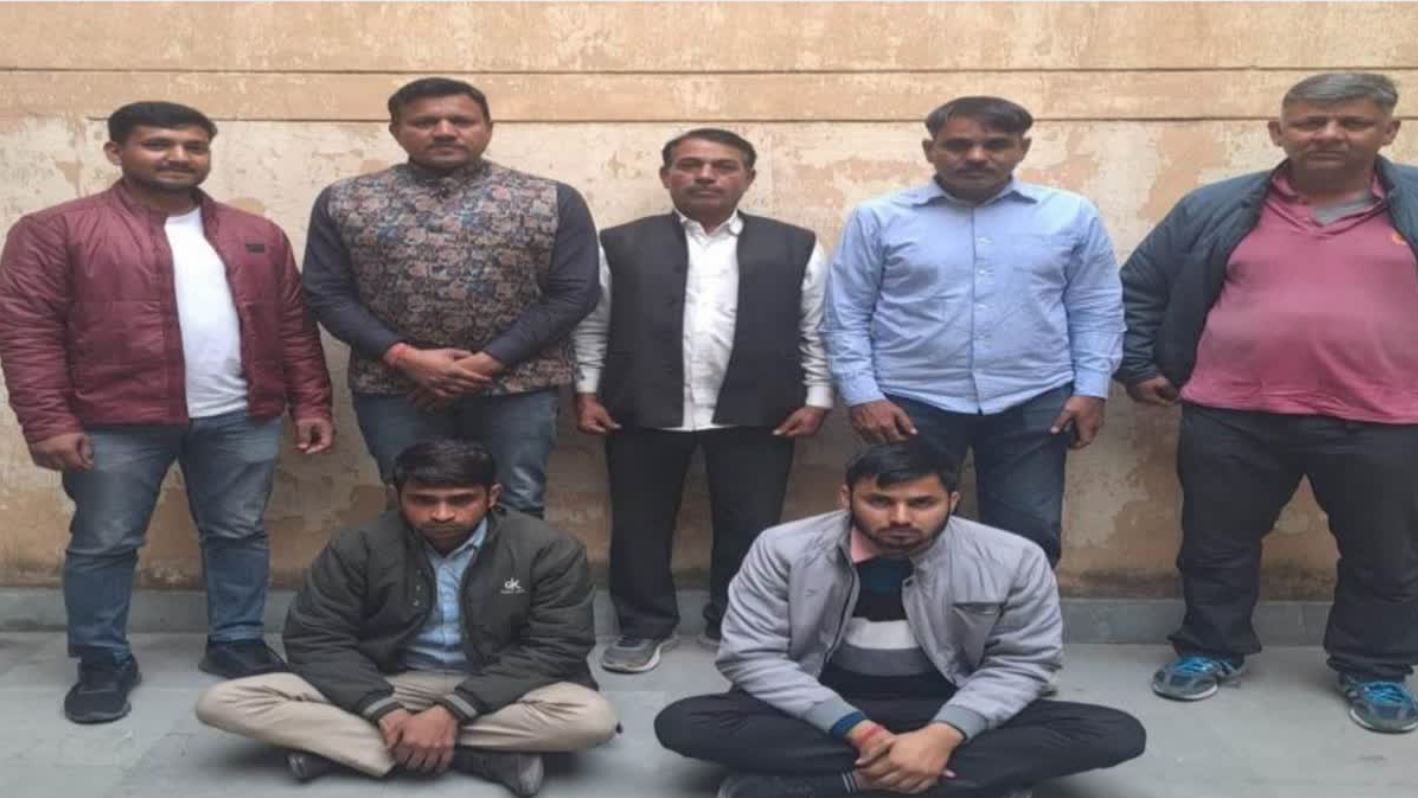 Jaipur Crime Branch's big action against illegal drugs, heroin worth Rs 4 crore seized, two smugglers arrested