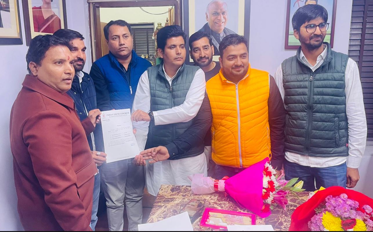 Pilot supporter Abhimanyu Punia becomes Youth Congress President in Rajasthan, changes in MP and Chhattisgarh too