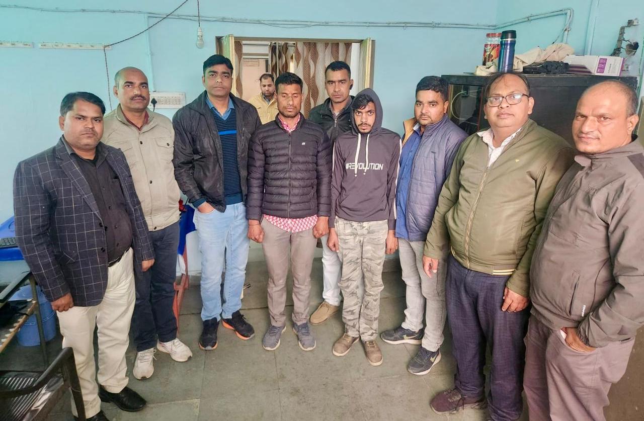 Sitarampura sarpanch and broker arrested red handed while taking bribe of Rs 1 lakh 80 thousand
