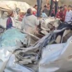 Horrific road accident in Rajasthan, 6 dead, 5 injured in collision between two cars
