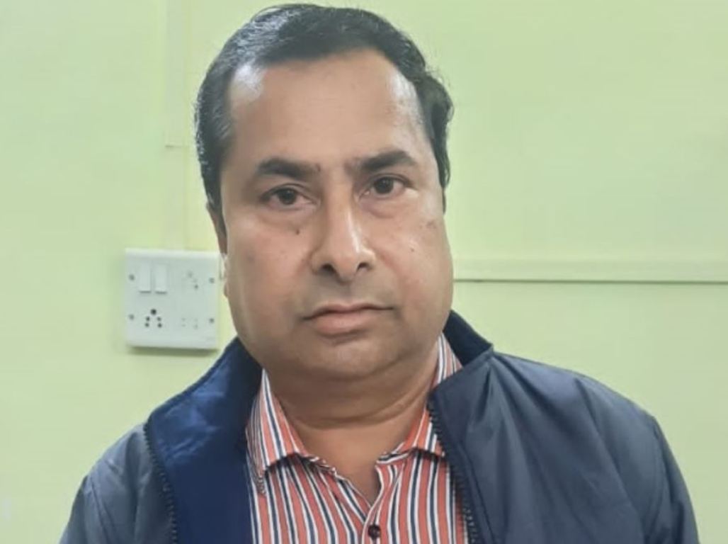Junior engineer of Samagra Shiksha Abhiyan arrested for taking bribe of Rs 1.30 lakh from contractor