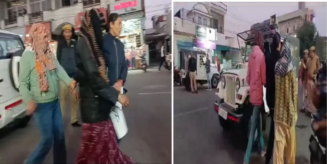 Kota police busted prostitution running under the guise of spa center, arrested 10 including 7 girls and 3 youths.
