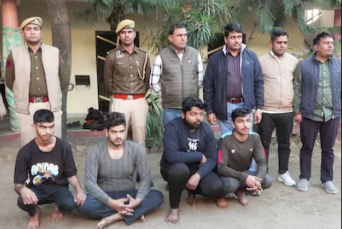 Police raided the office of international cyber thugs, the team was stunned to see the scene