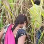 The girlfriend called her lover and invited him to the mustard field, then the girl's husband beat the young man.