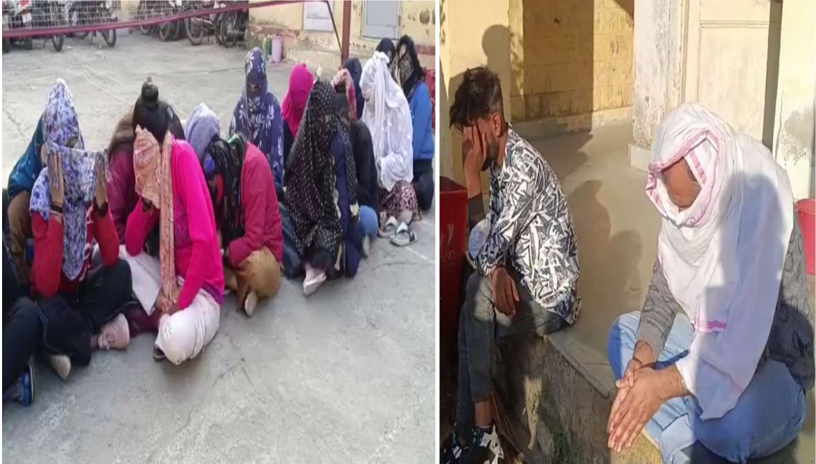 Kota police raid on two massage parlors, 17 including 15 girls, spa center operator and a customer arrested