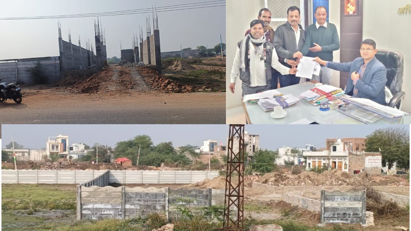 BJP members demand strict action against illegal colonies and illegal constructions