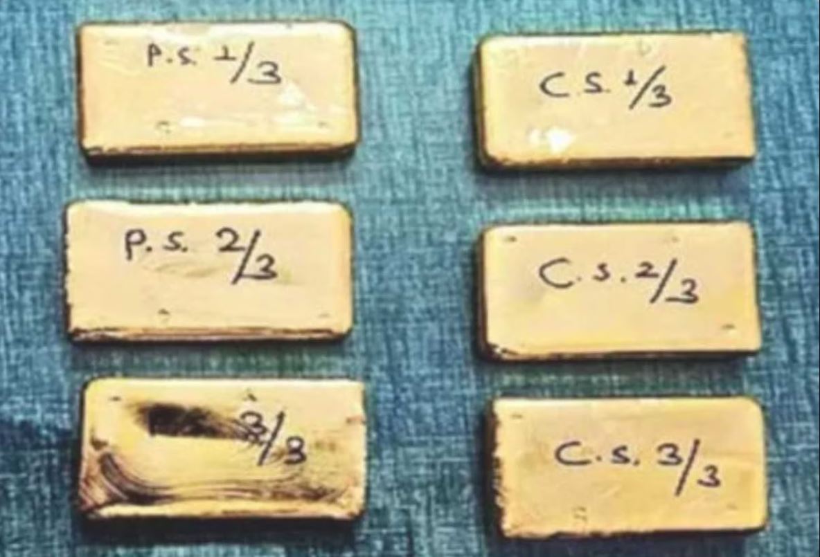 4 kg 200 grams of gold worth Rs 2.68 crore recovered at Churu railway station, smuggled from Kolkata to Churu, two arrested