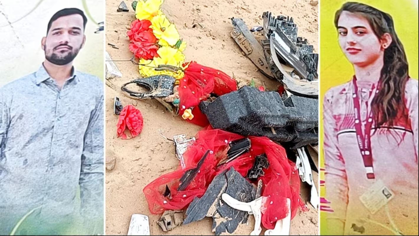 Accident in the wedding procession's car, bride dies before reaching in-laws' house, groom seriously injured