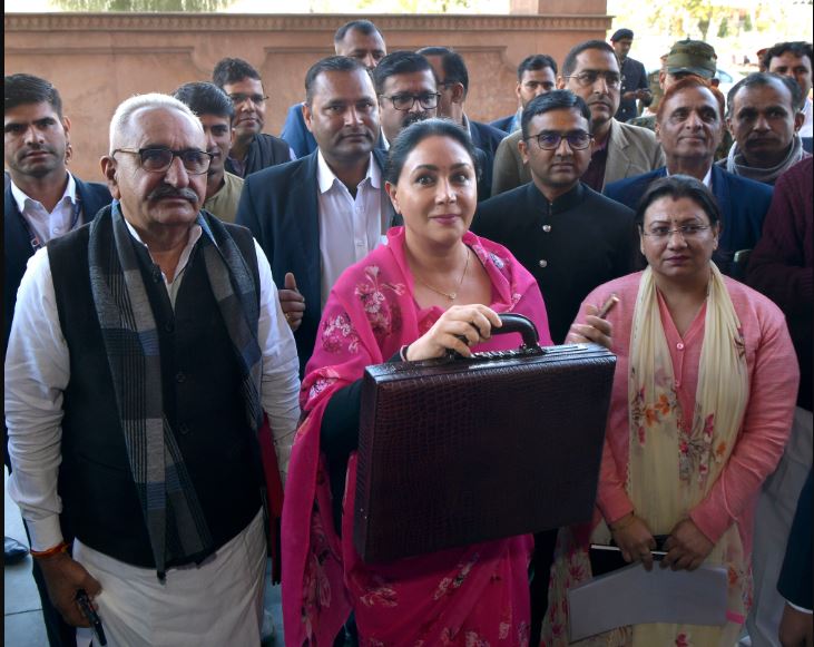 Rajasthan Finance Minister Diya Kumari presented the interim budget, tried to provide resources to these sections