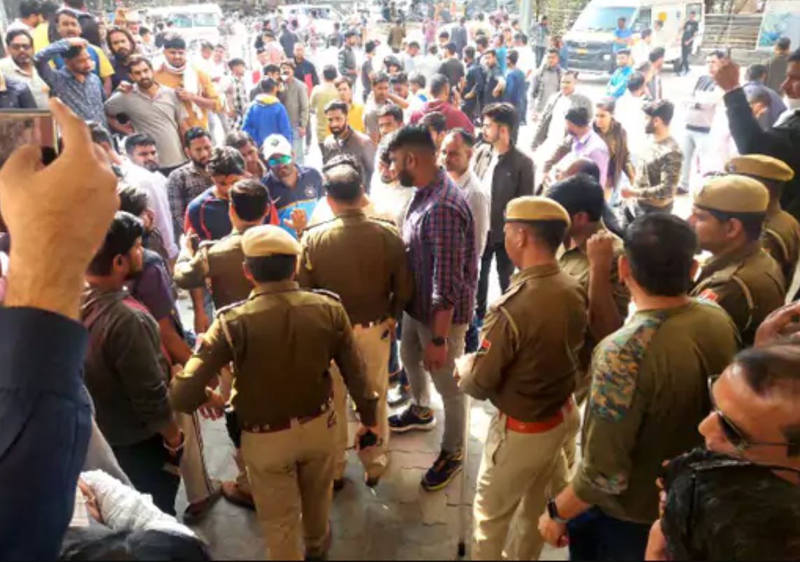 Bhilwara: BJP worker shot by goons over illegal mining, gets stuck in mouth