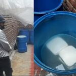 Raid on factory making cheese from lime instead of milk, was supplying indiscriminately to wedding parties