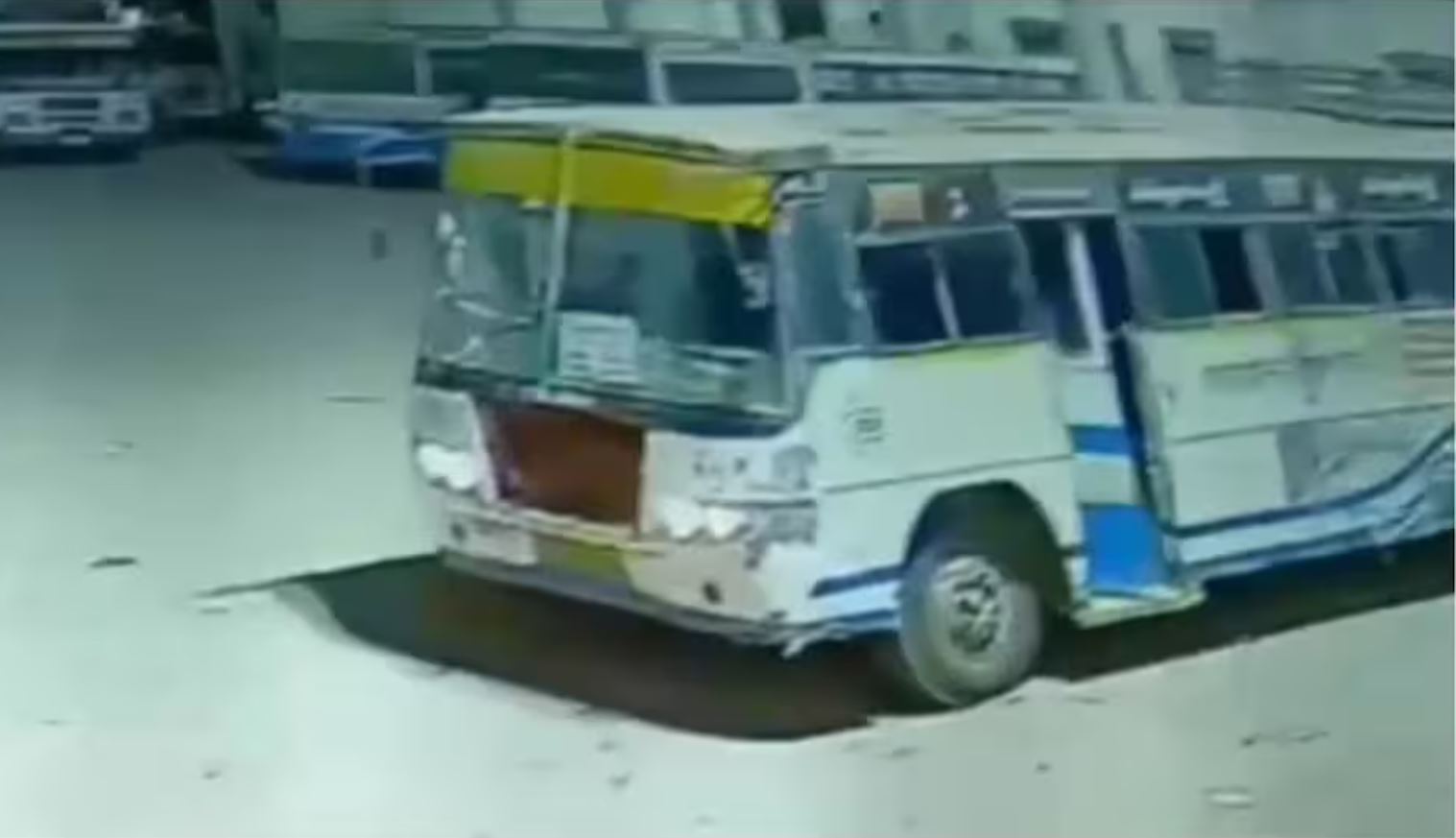 Rajasthan Roadways bus stolen, couldn't find vehicle, started the bus and left for home, arrested