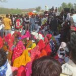 Police stopped the farmers who were going to surround the CM, staged a massive protest on Deoli-Bhanchi road.