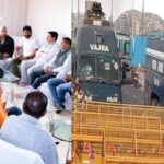 Congress's militant demonstration in support of farmers' movement tomorrow, 500 police and RAC personnel will be deployed