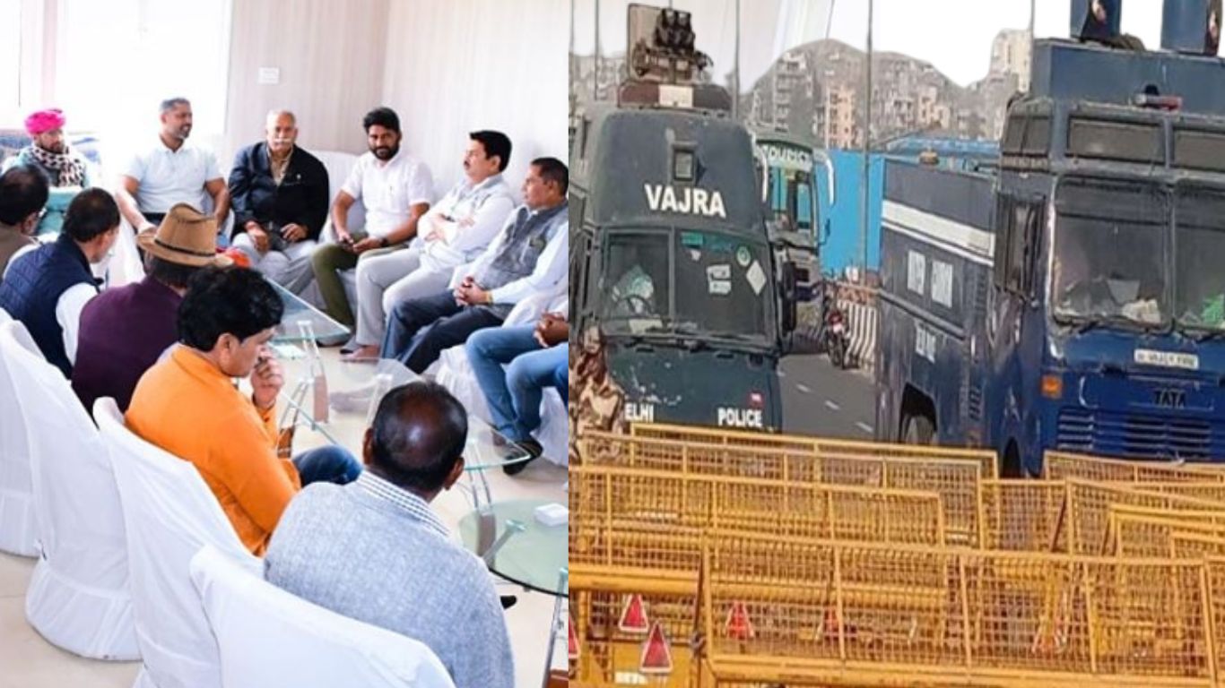 Congress's militant demonstration in support of farmers' movement tomorrow, 500 police and RAC personnel will be deployed