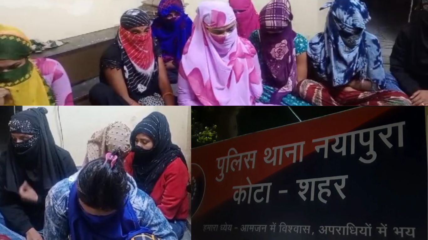 Kota: 9 boys and 11 girls arrested on charges of prostitution, action taken by raiding hotels and restaurants