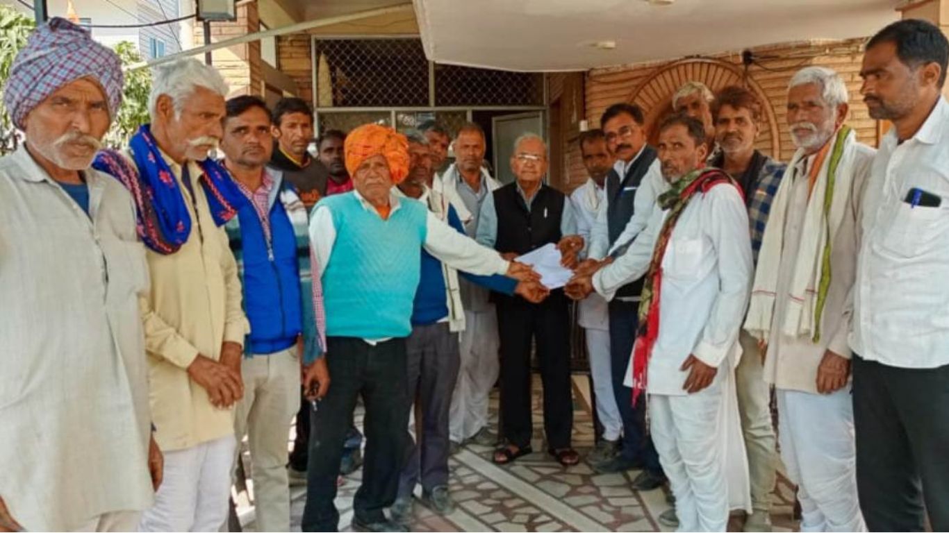 Water did not reach the distributors and miners of Left Main Canal Bundi, farmers will be on the path of agitation from Tuesday