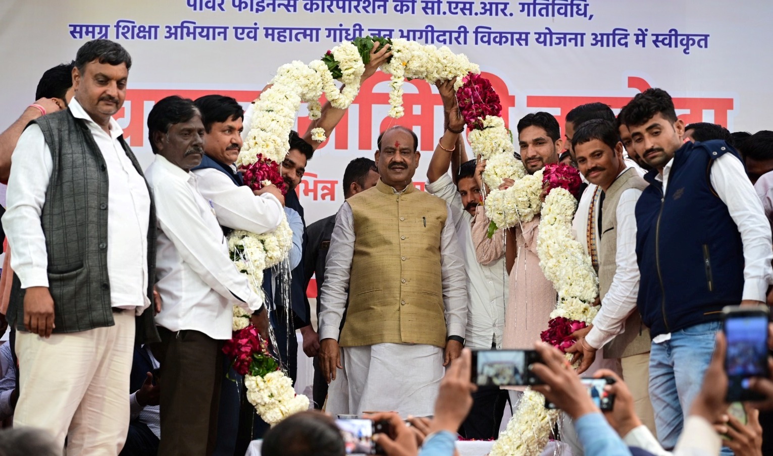 In the inauguration and foundation stone laying of development works worth more than Rs 4 crore, Birla said - will make Taleda a hub of agro industries.