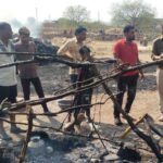 Seven month old baby burnt due to fire in Tapri dies, father also undergoing treatment