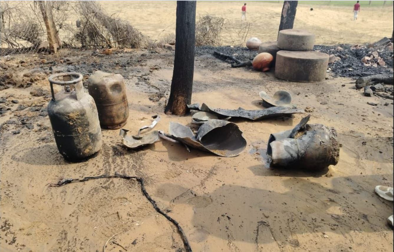 The wedding house was rocked by explosions, 10 cylinders exploded one after the other, an atmosphere of panic in the entire village.