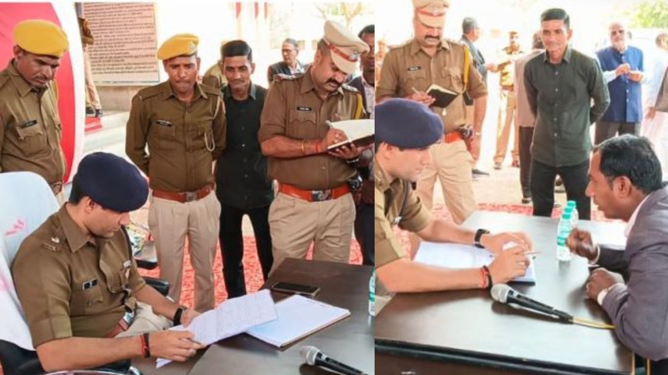 Churu SP Jai Yadav listened to the complaints of the common people, assured of immediate action.