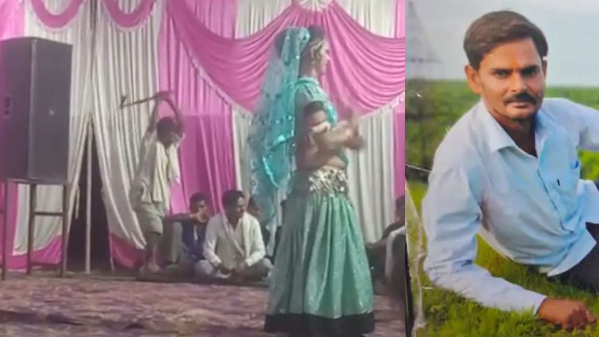 Due to old rivalry, a young man was attacked with an ax on his head, Kirtan was going on on Hanuman Jayanti, video went viral