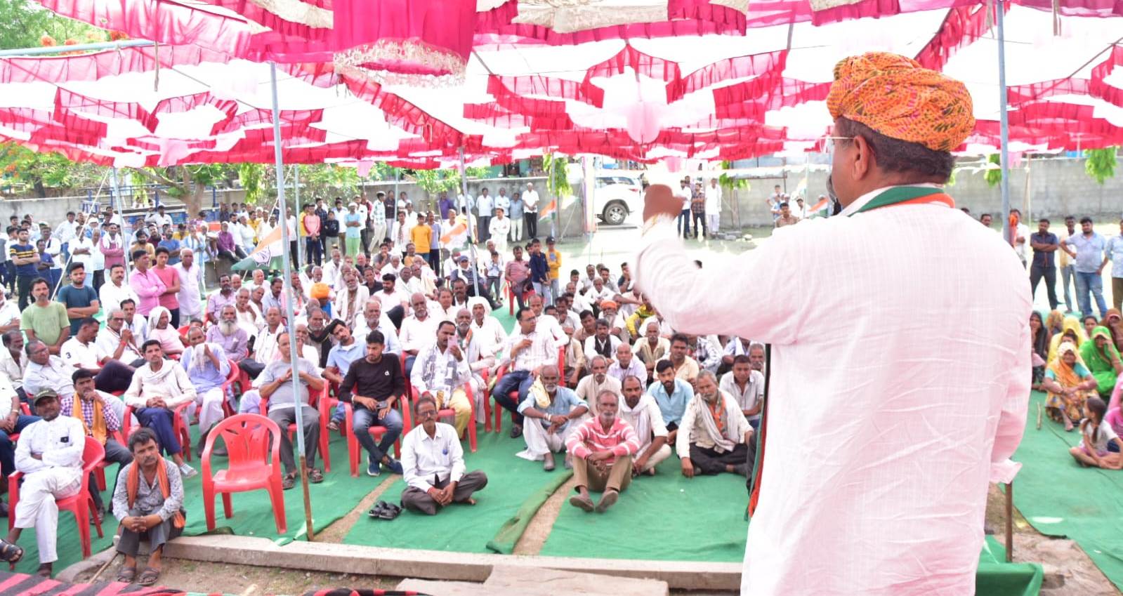 Welcomed in Sangod assembly, Gunjal said - Birla should ask for votes on the basis of his work.