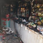 Huge fire broke out at breakers and provision store, goods worth lakhs burnt to ashes, fire extinguished in 5 hours