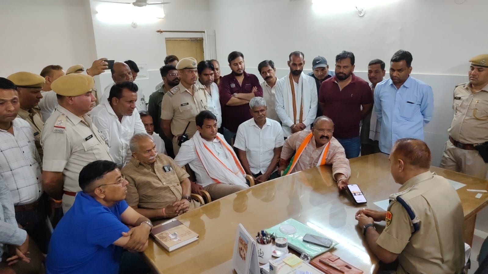 Gunjal met SP, said - Police should disclose the attack on Banwari before voting