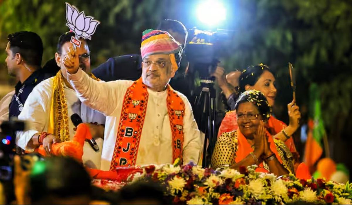Amit Shah's road show in Jaipur: Will celebrate birthday in Ramlala grand temple after 500 years- Shah