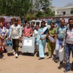 Departure of polling parties, voting will be held at 1507 booths in Kota, 906 booths of Bundi, more than 20 lakh voters will vote.