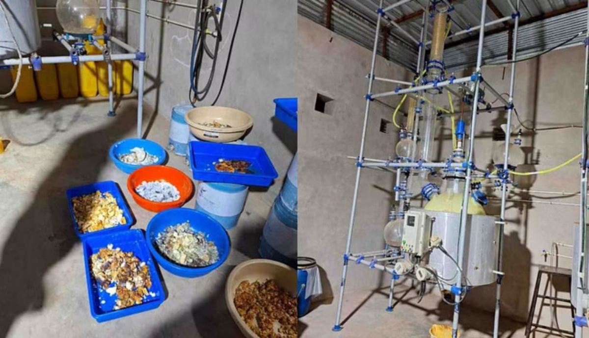 State-of-the-art drugs lab caught in Rajasthan and Gujarat, Mephedrone drug worth about Rs 300 crore recovered