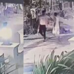 The son of an inspector posted in CMO murdered a young man with a cricket bat, a heart-wrenching video surfaced.